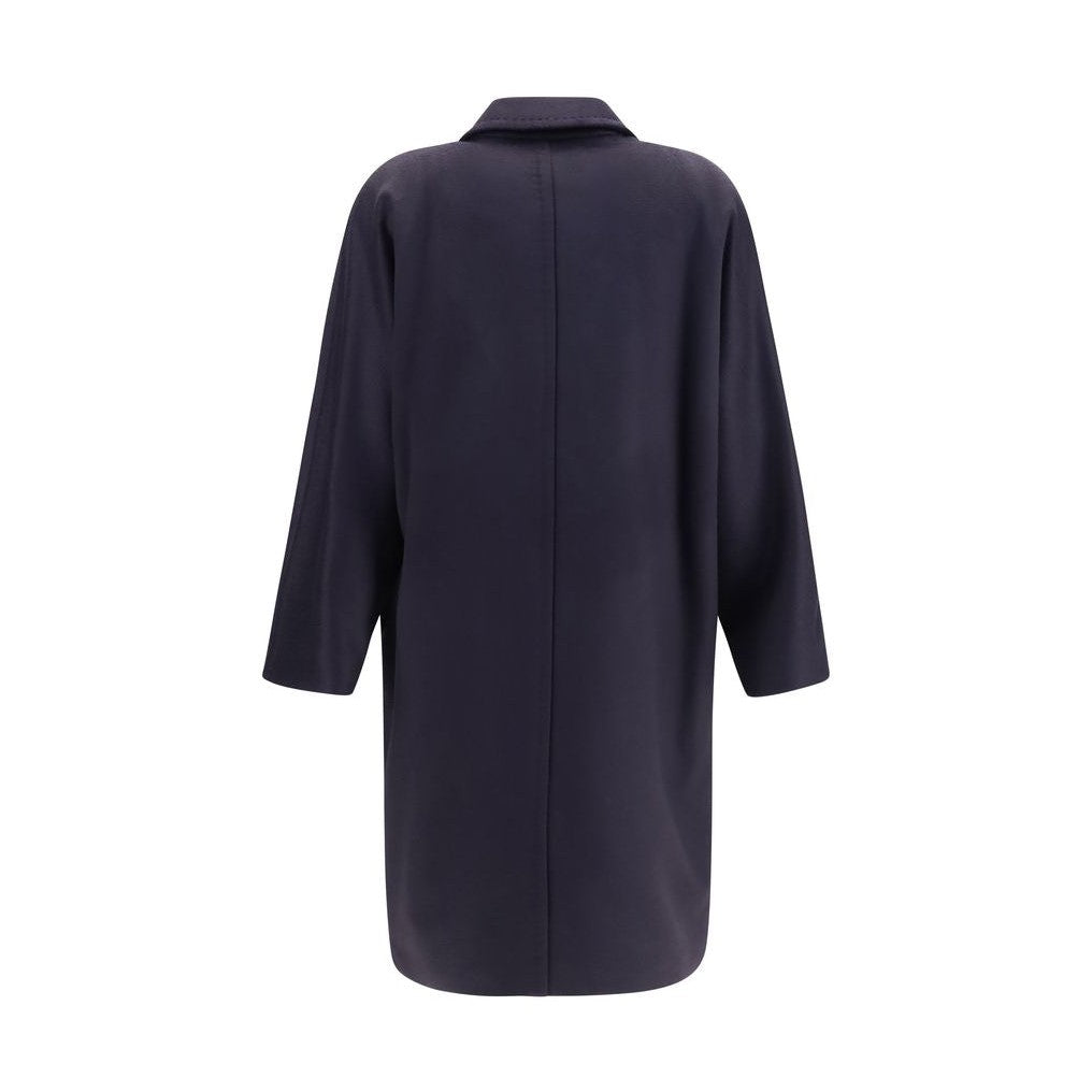 Blue Wool Oves Aries Coat