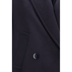 Blue Wool Oves Aries Coat