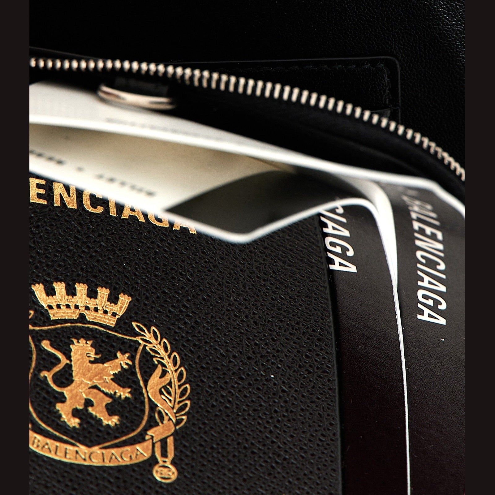 Black Calfskin Wallet
