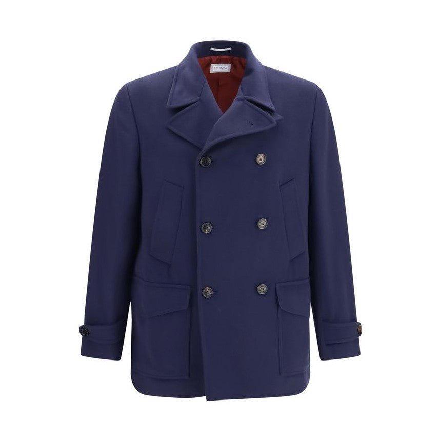 Blue Wool Oves Aries Coat