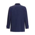 Blue Wool Oves Aries Coat