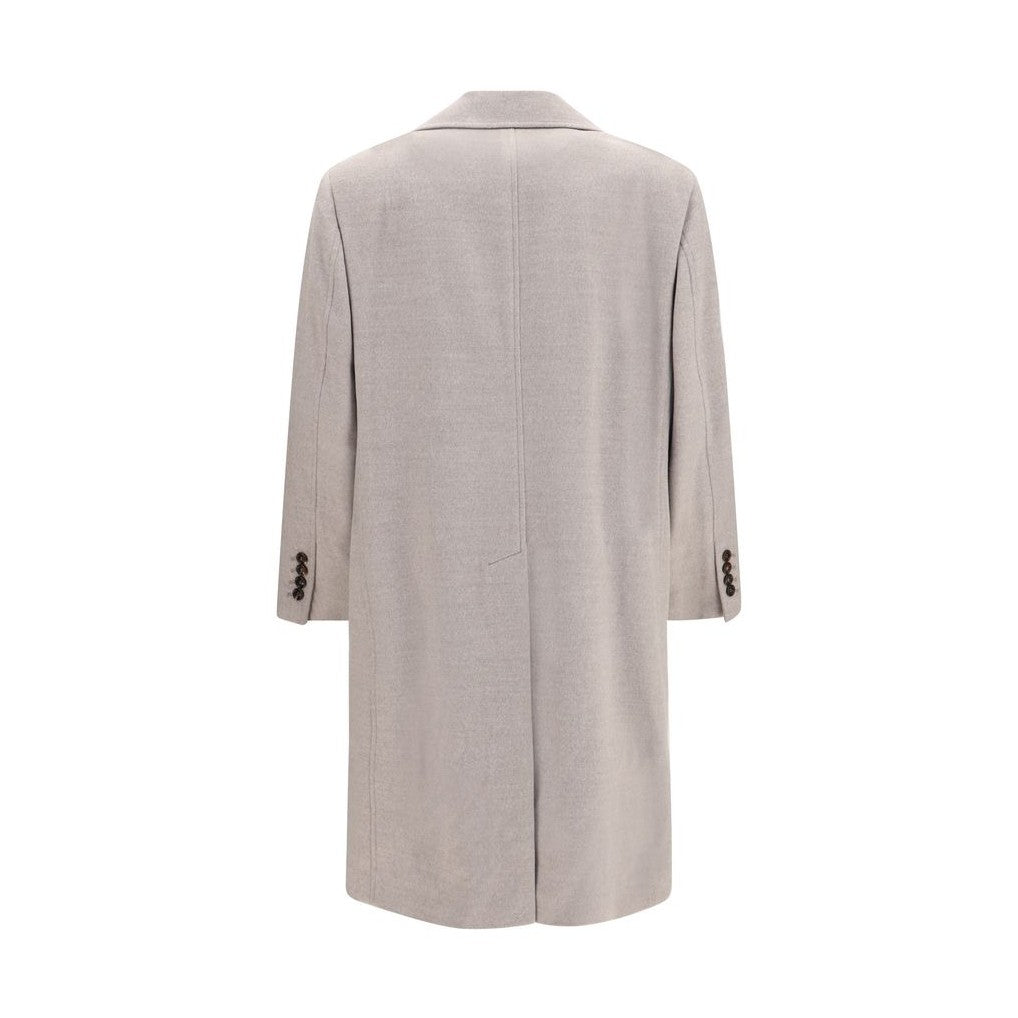 Beige Wool Oves Aries Coat