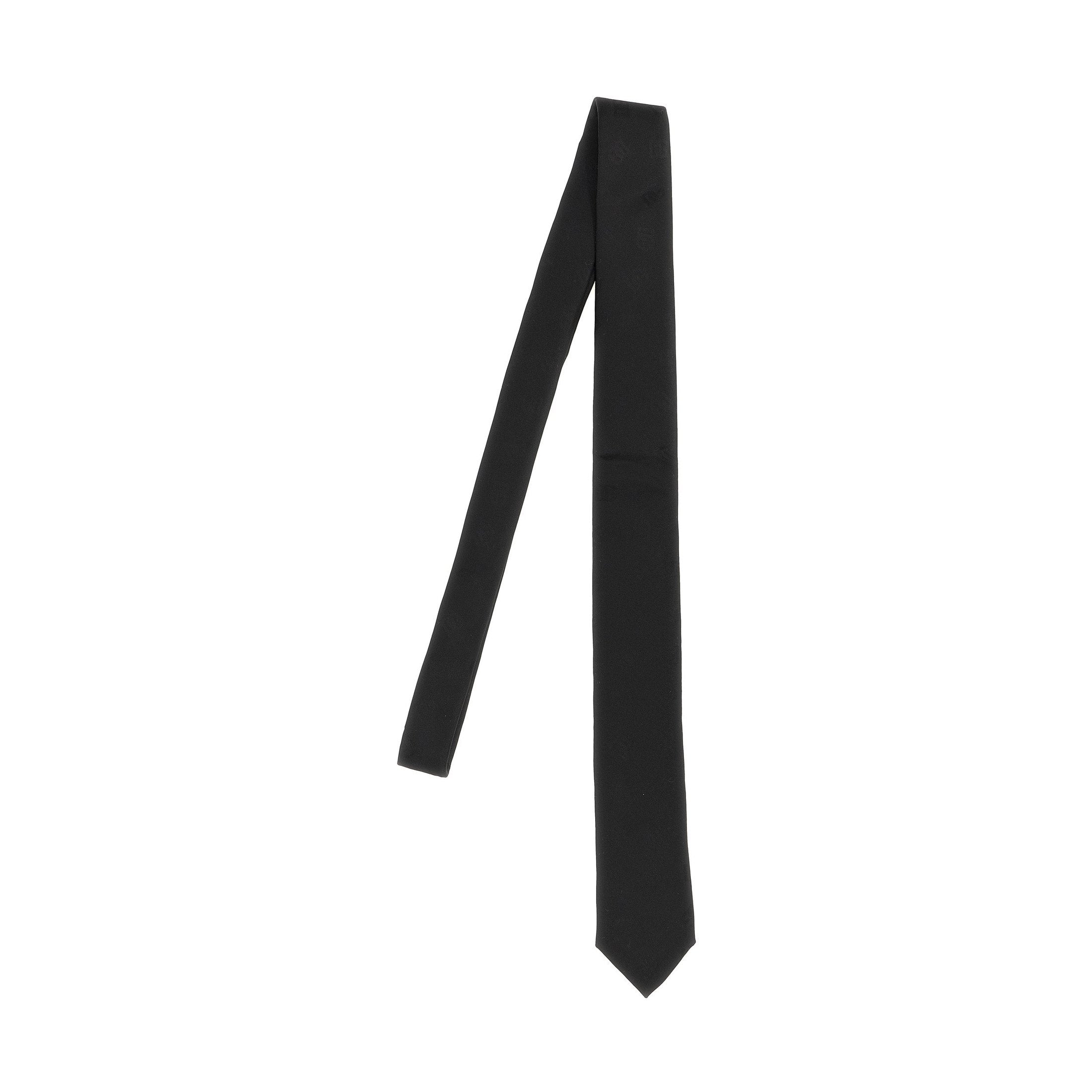 Black Silk Tie