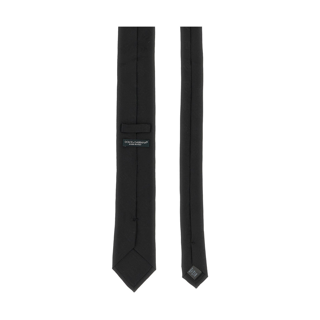 Black Silk Tie