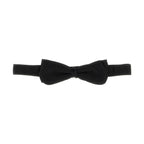 Black Silk Bowtie