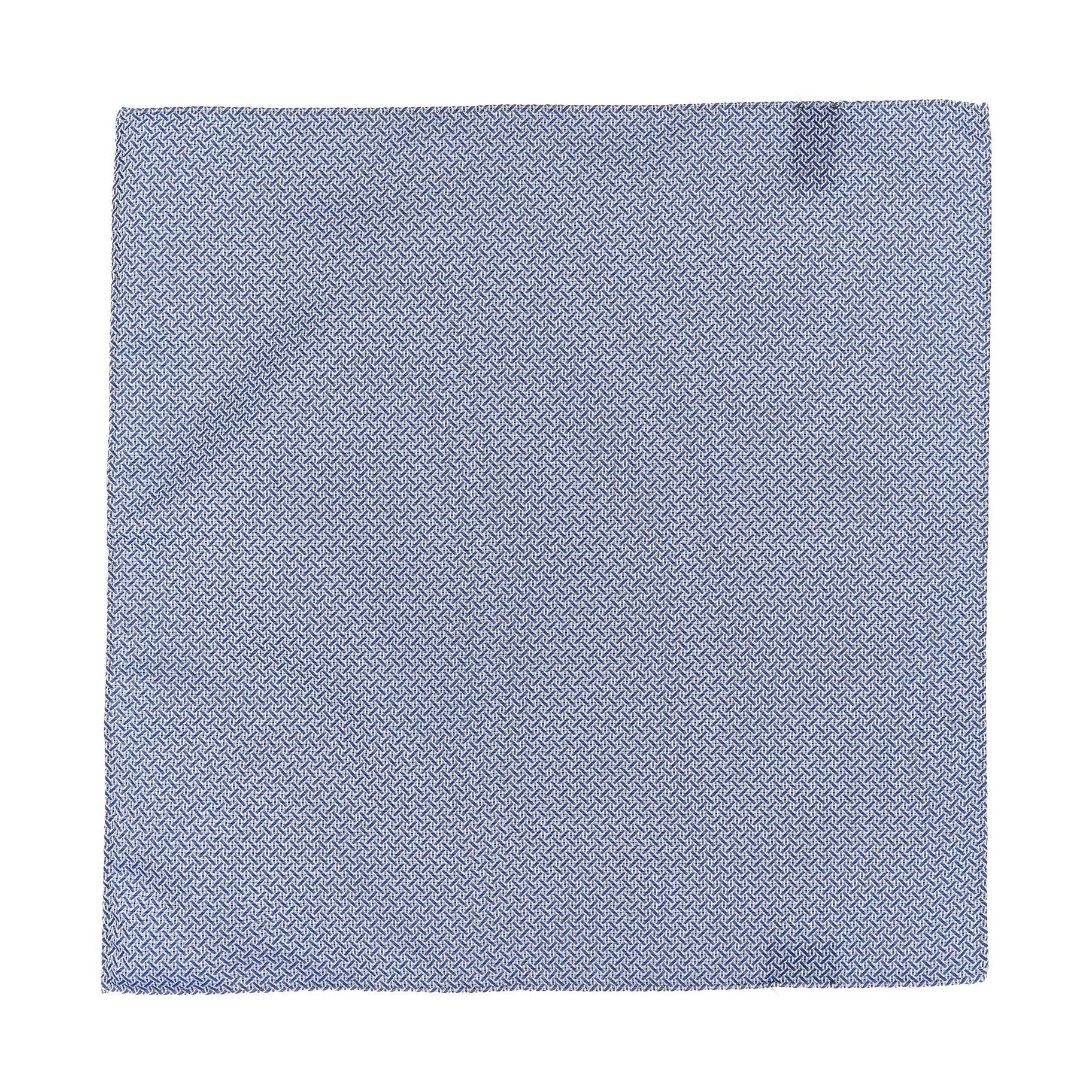 Blue Polyester Pocket Square