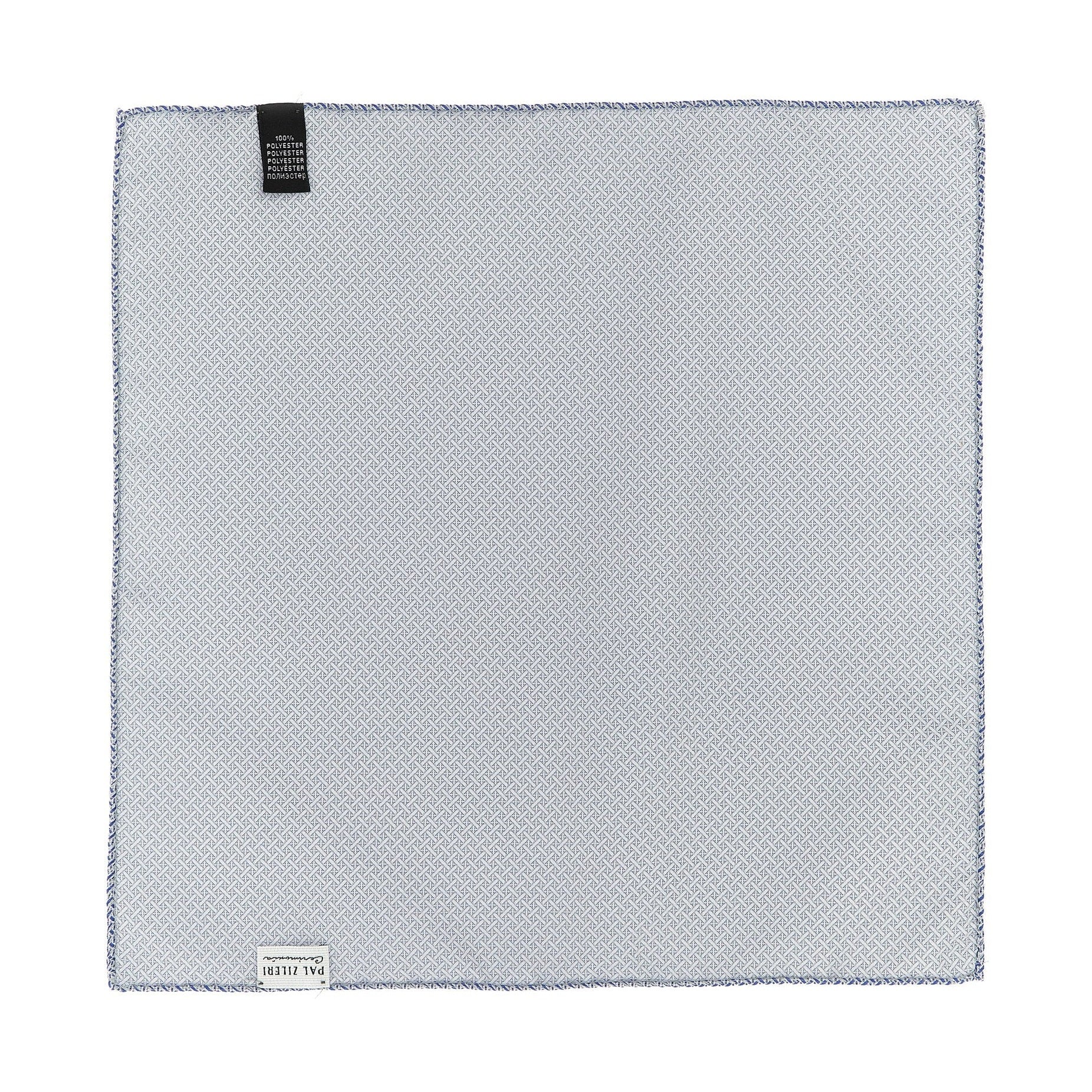 Blue Polyester Pocket Square