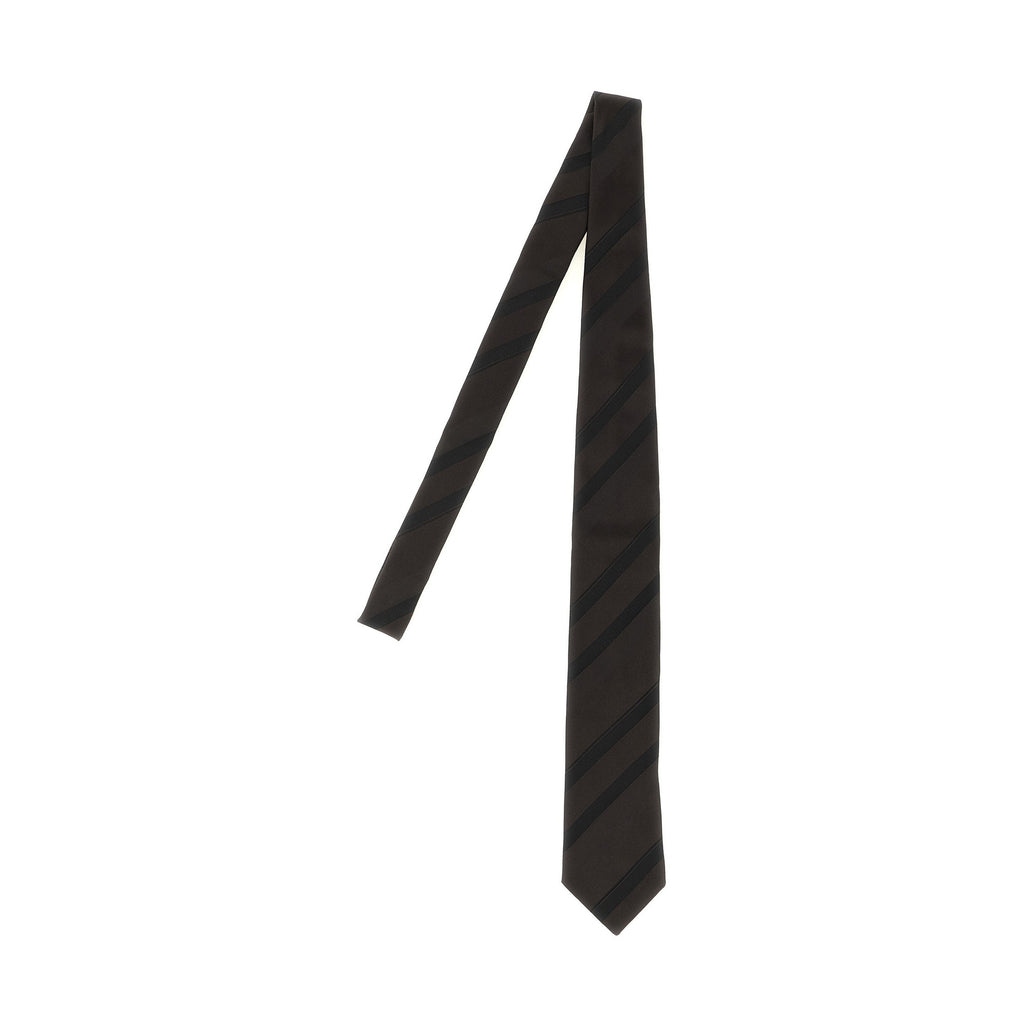 Brown Silk Tie