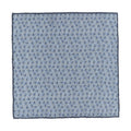 Blue Silk Pocket Square