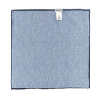 Blue Silk Pocket Square