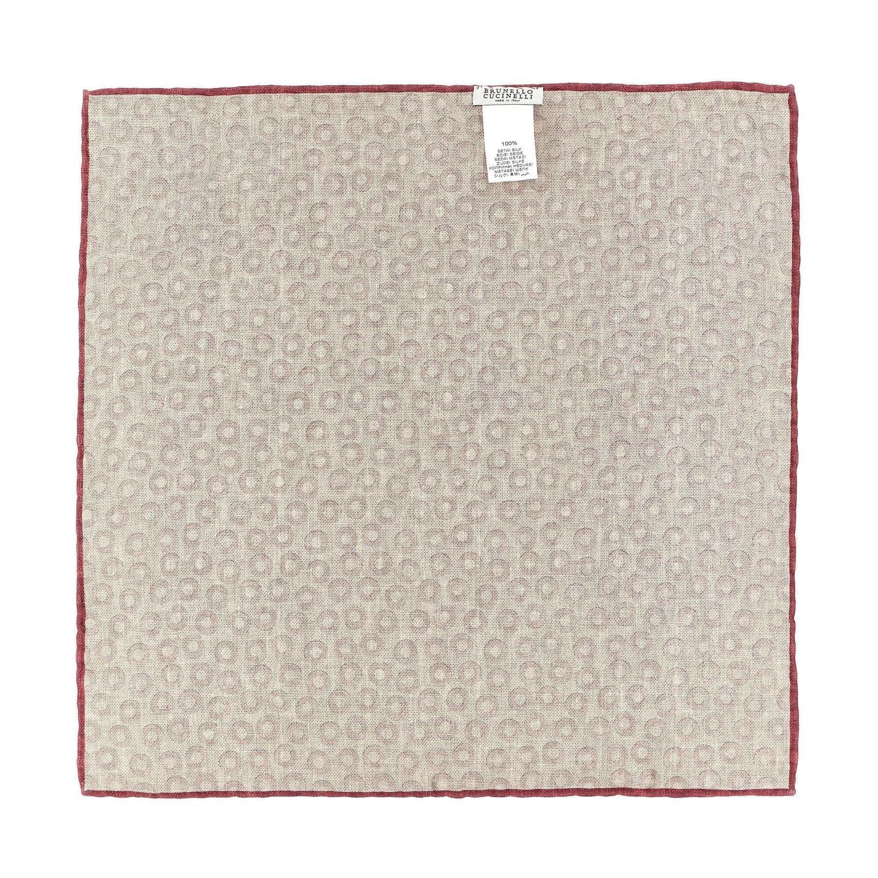 Multicolor Silk Pocket Square