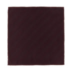 Bordeaux Silk Pocket Square