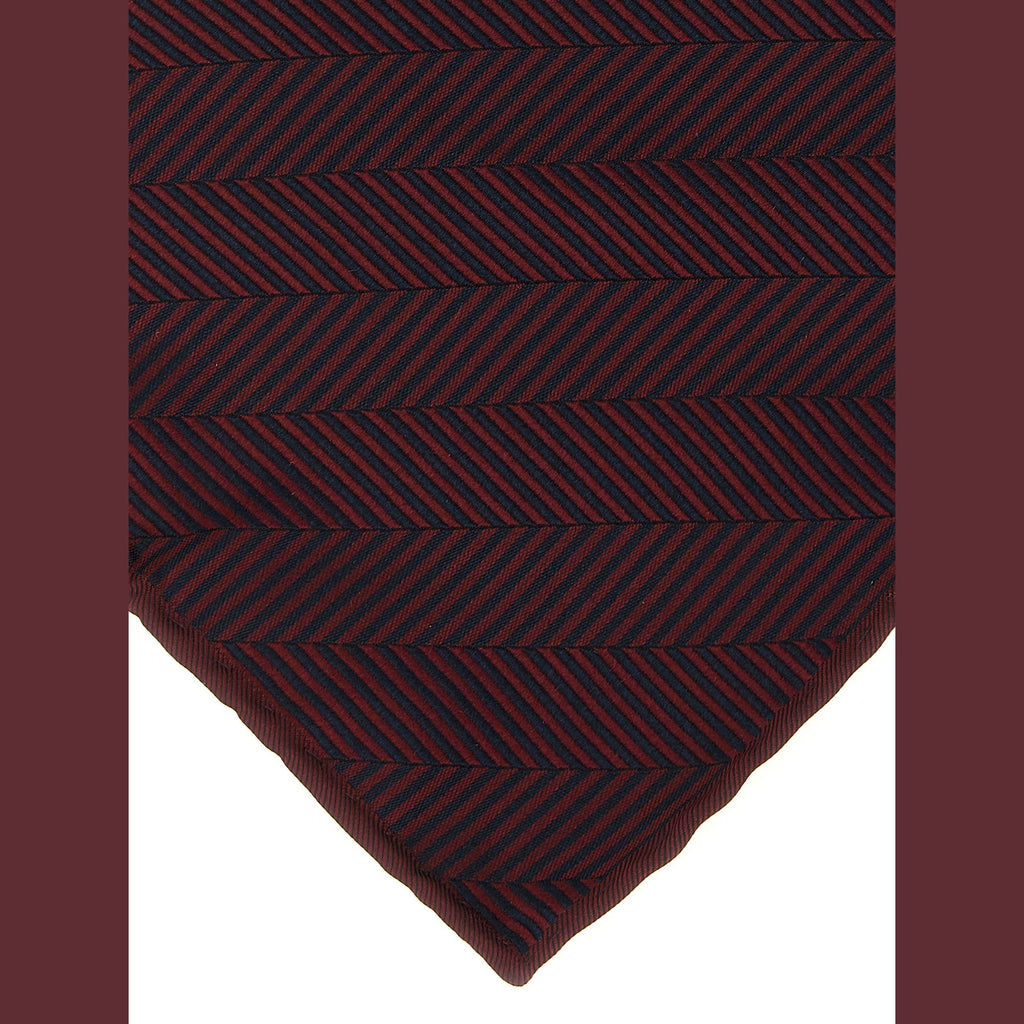 Bordeaux Silk Pocket Square