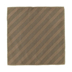 Beige Silk Pocket Square