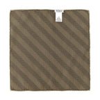 Beige Silk Pocket Square