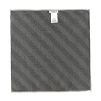 Gray Silk Pocket Square