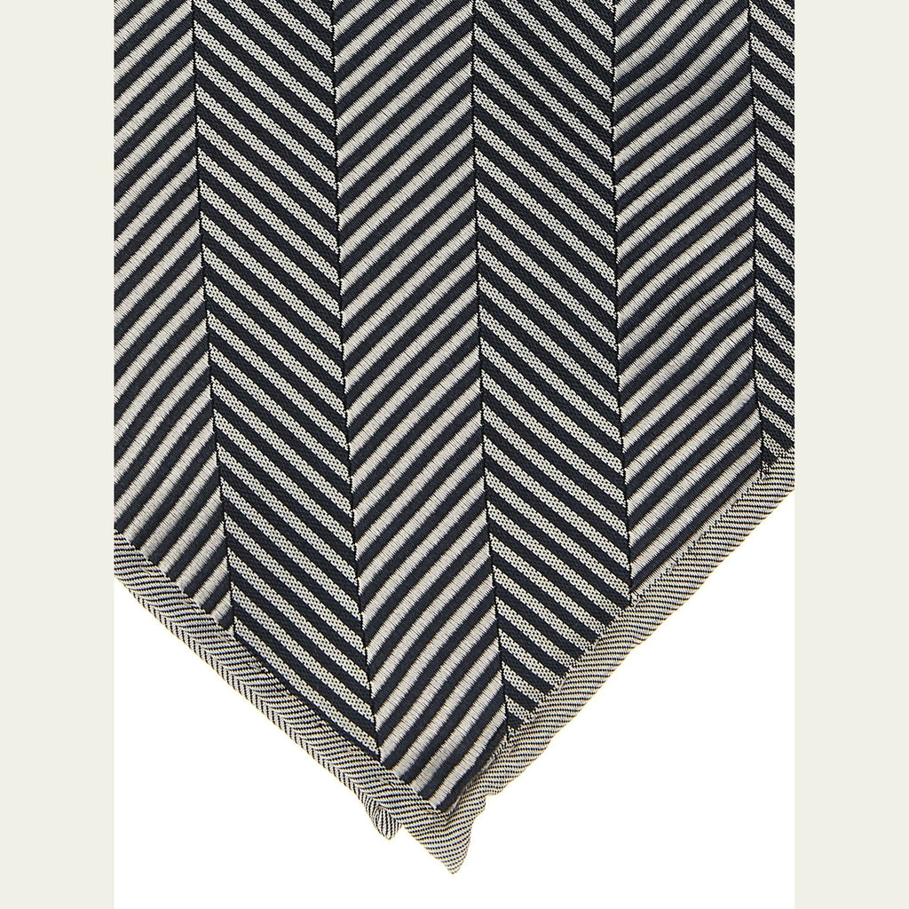 Gray Silk Pocket Square