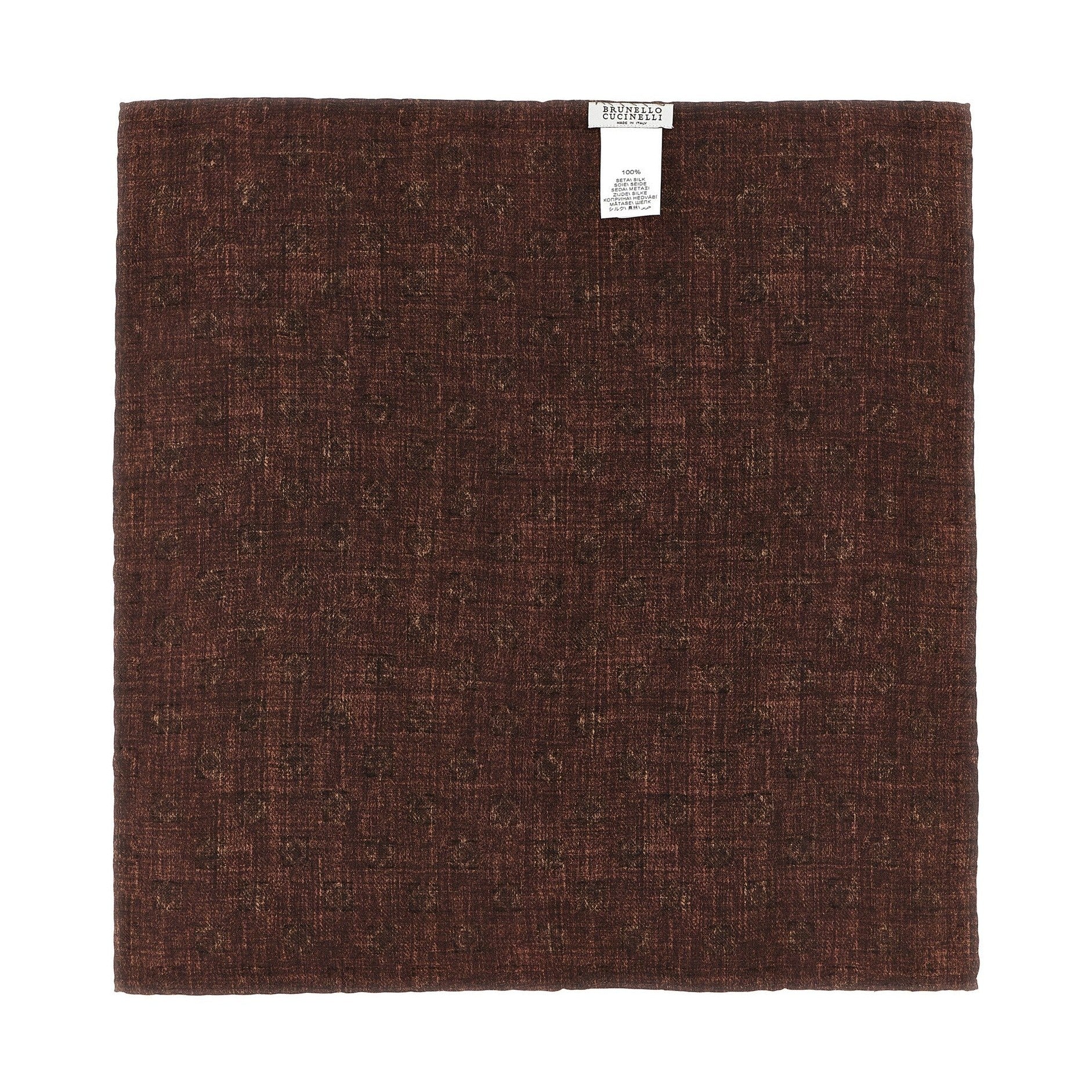 Multicolor Silk Pocket Square