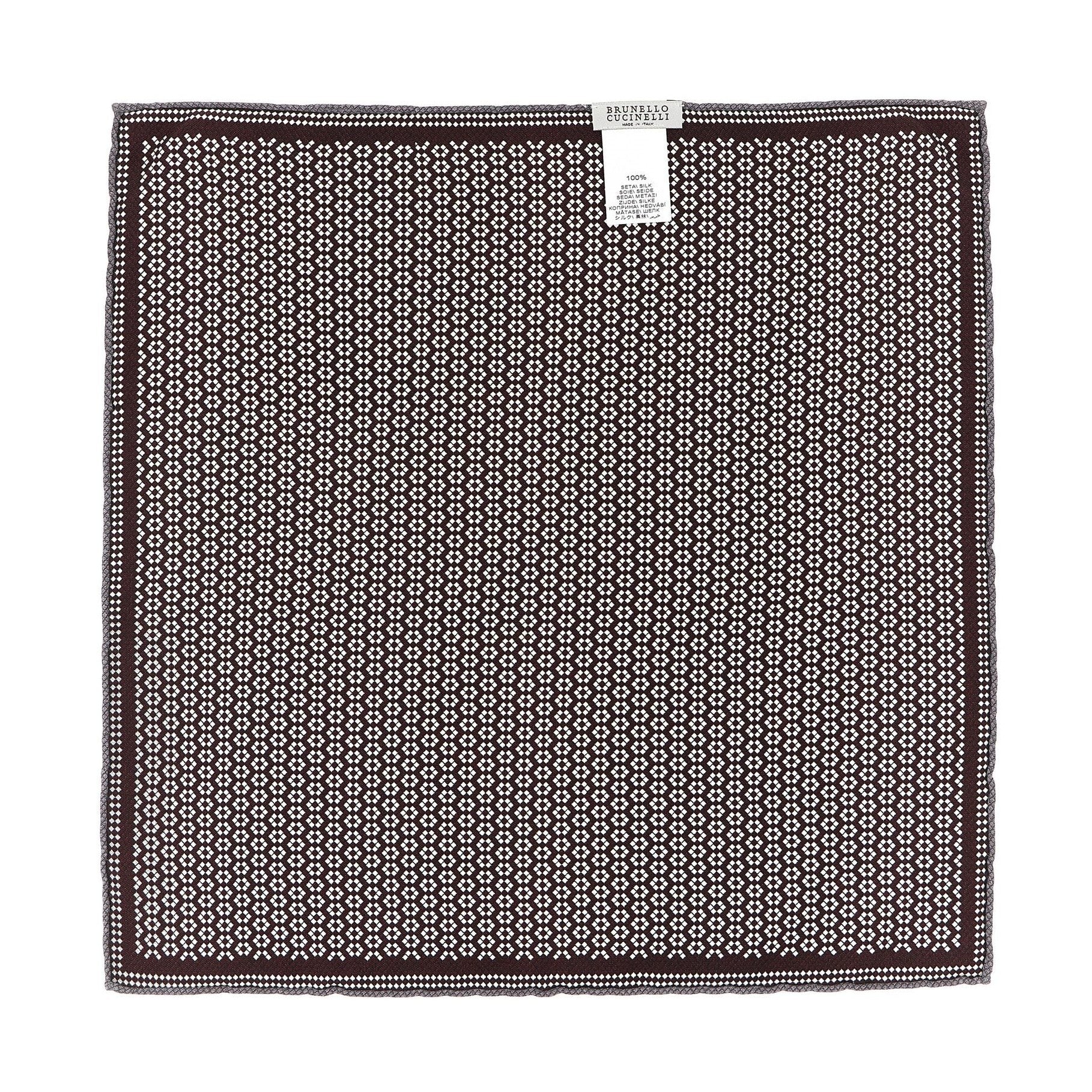 Multicolor Silk Pocket Square