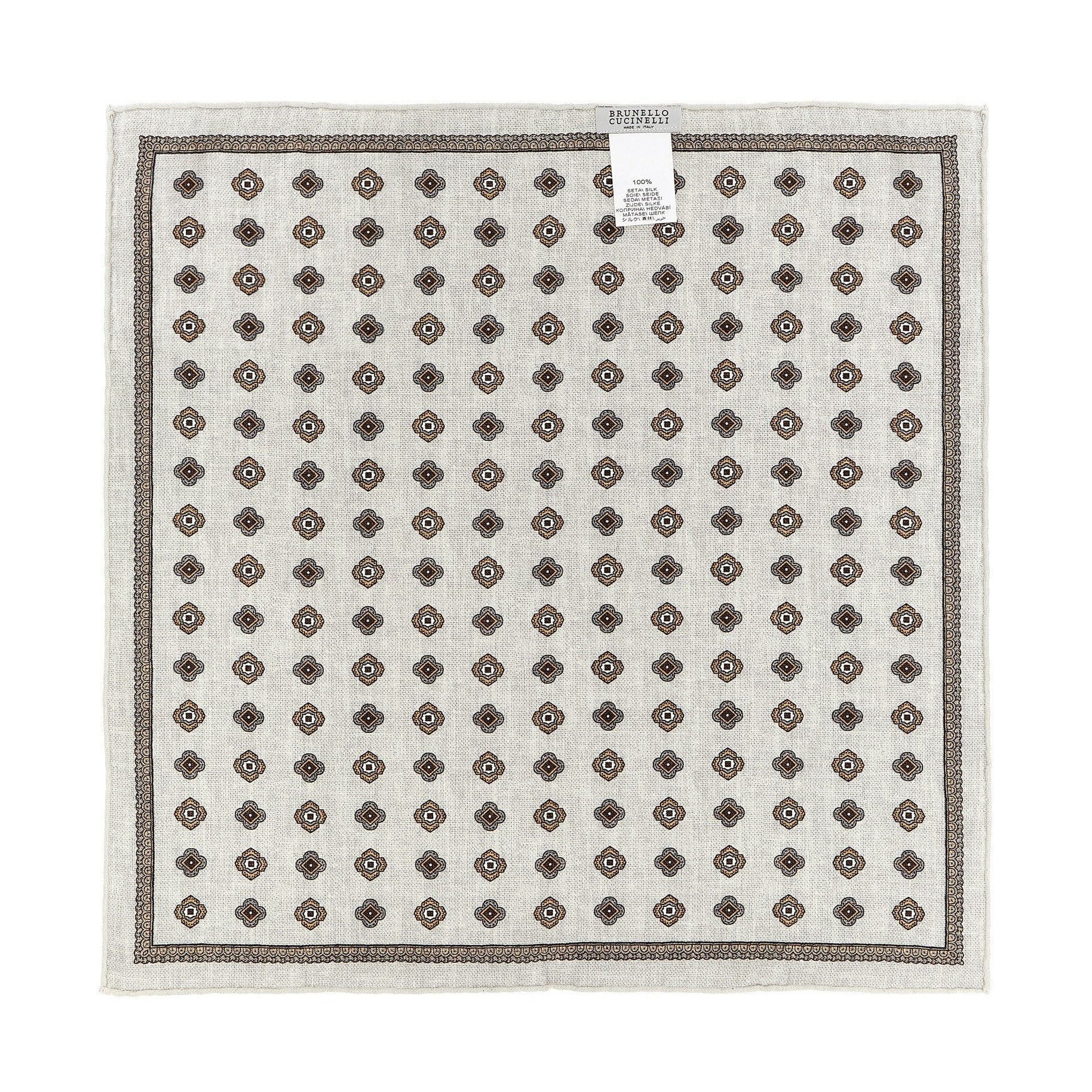 Multicolor Silk Pocket Square