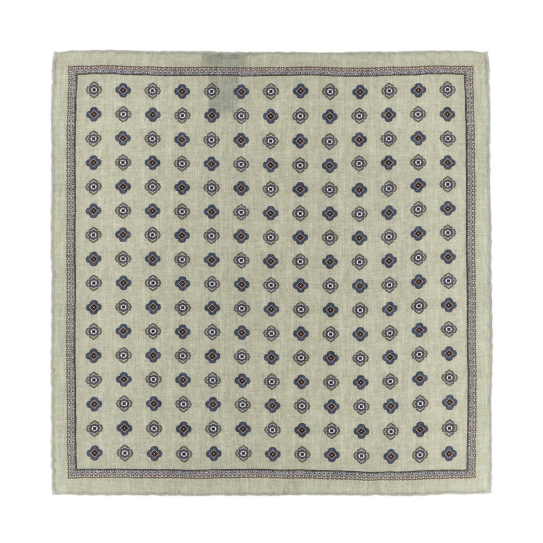 Multicolor Silk Pocket Square