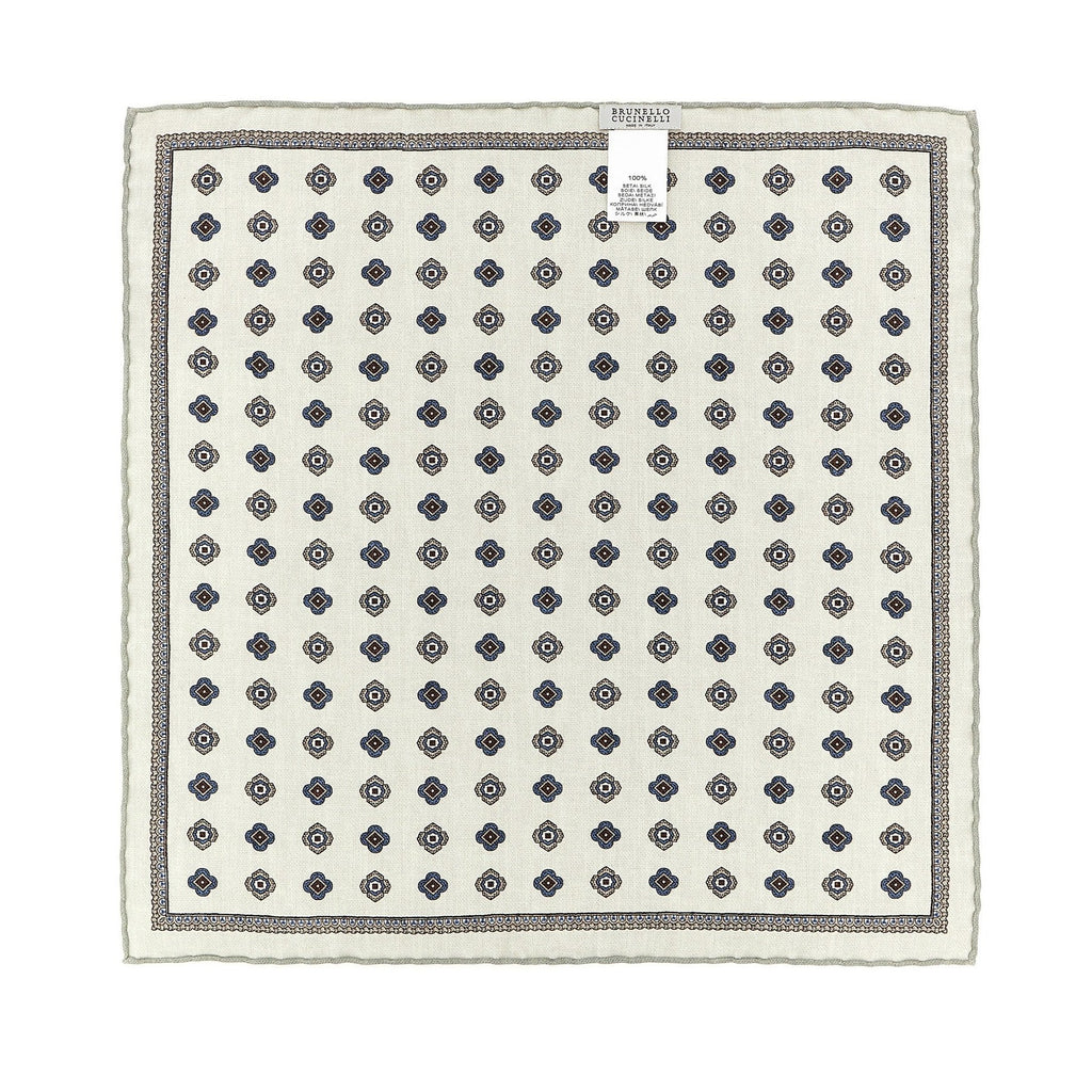 Multicolor Silk Pocket Square