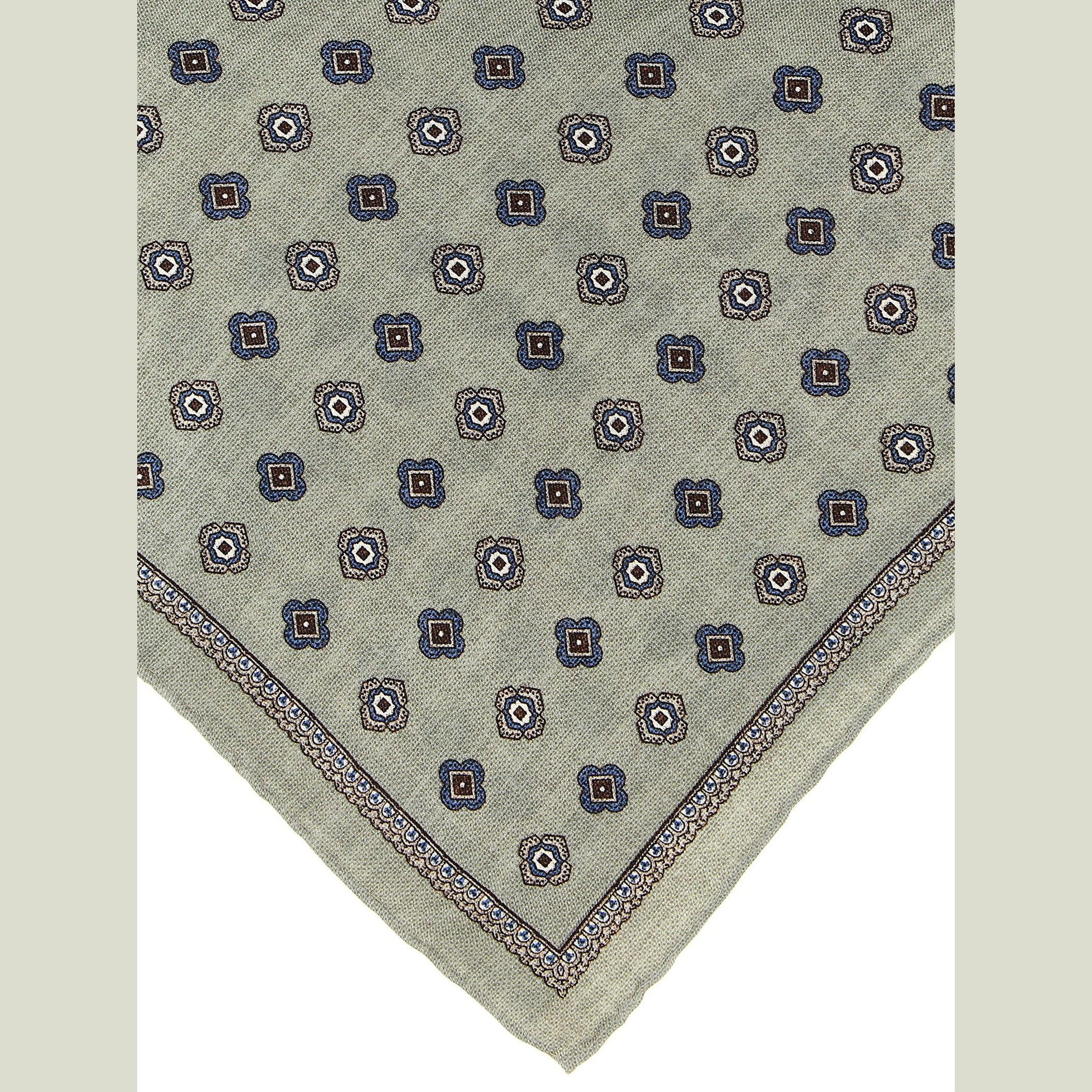 Multicolor Silk Pocket Square
