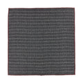 Gray Silk Pocket Square