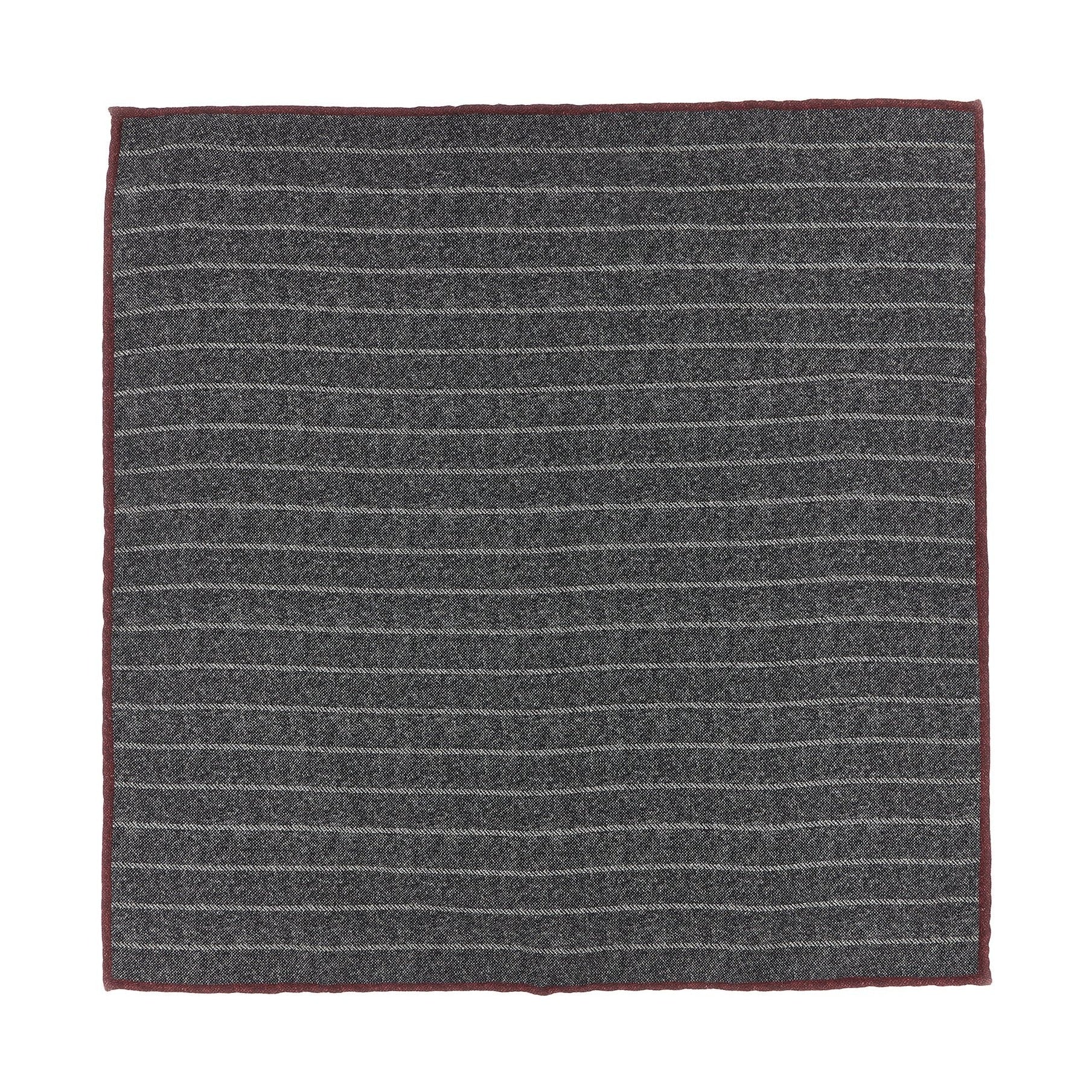 Gray Silk Pocket Square
