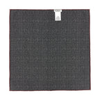 Gray Silk Pocket Square