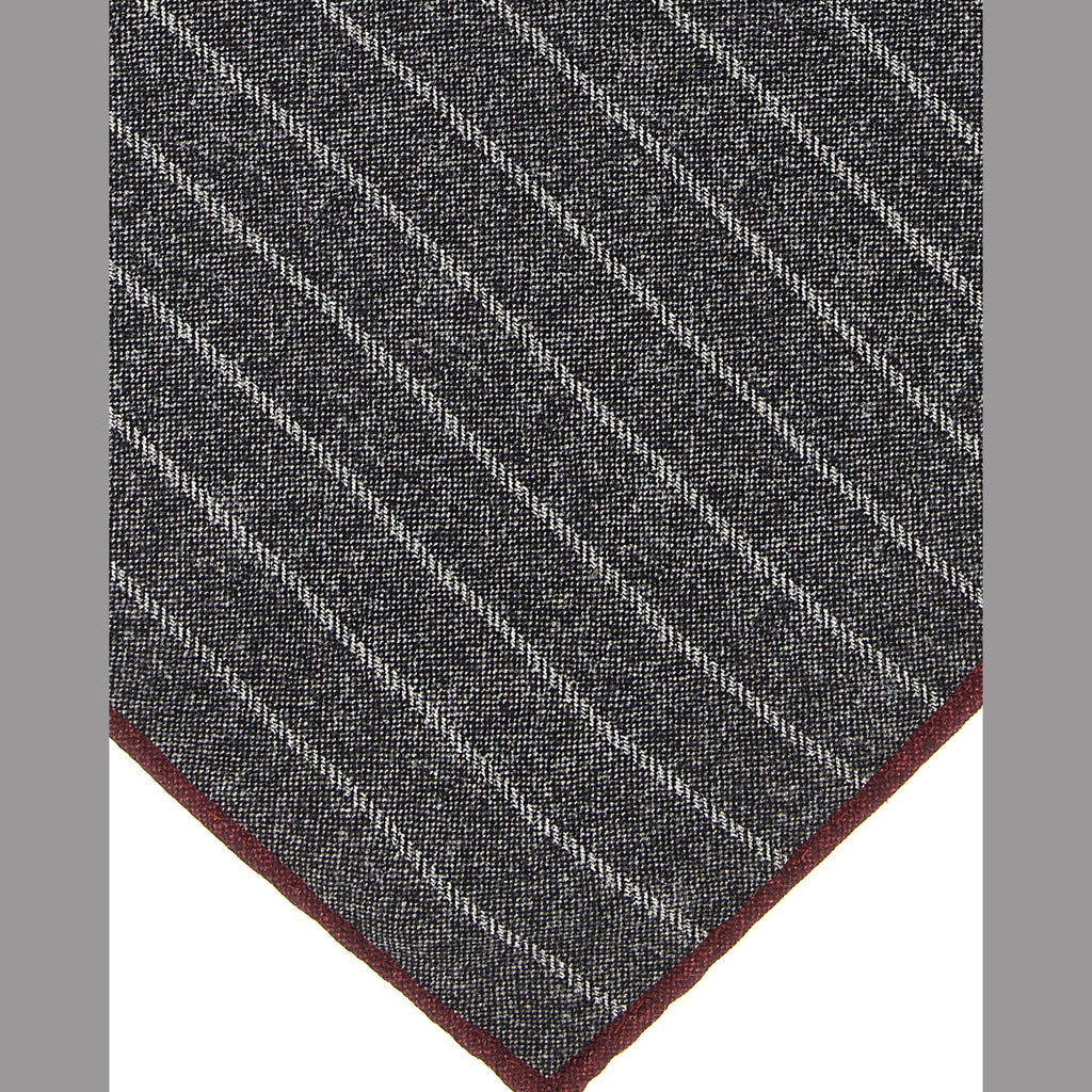 Gray Silk Pocket Square