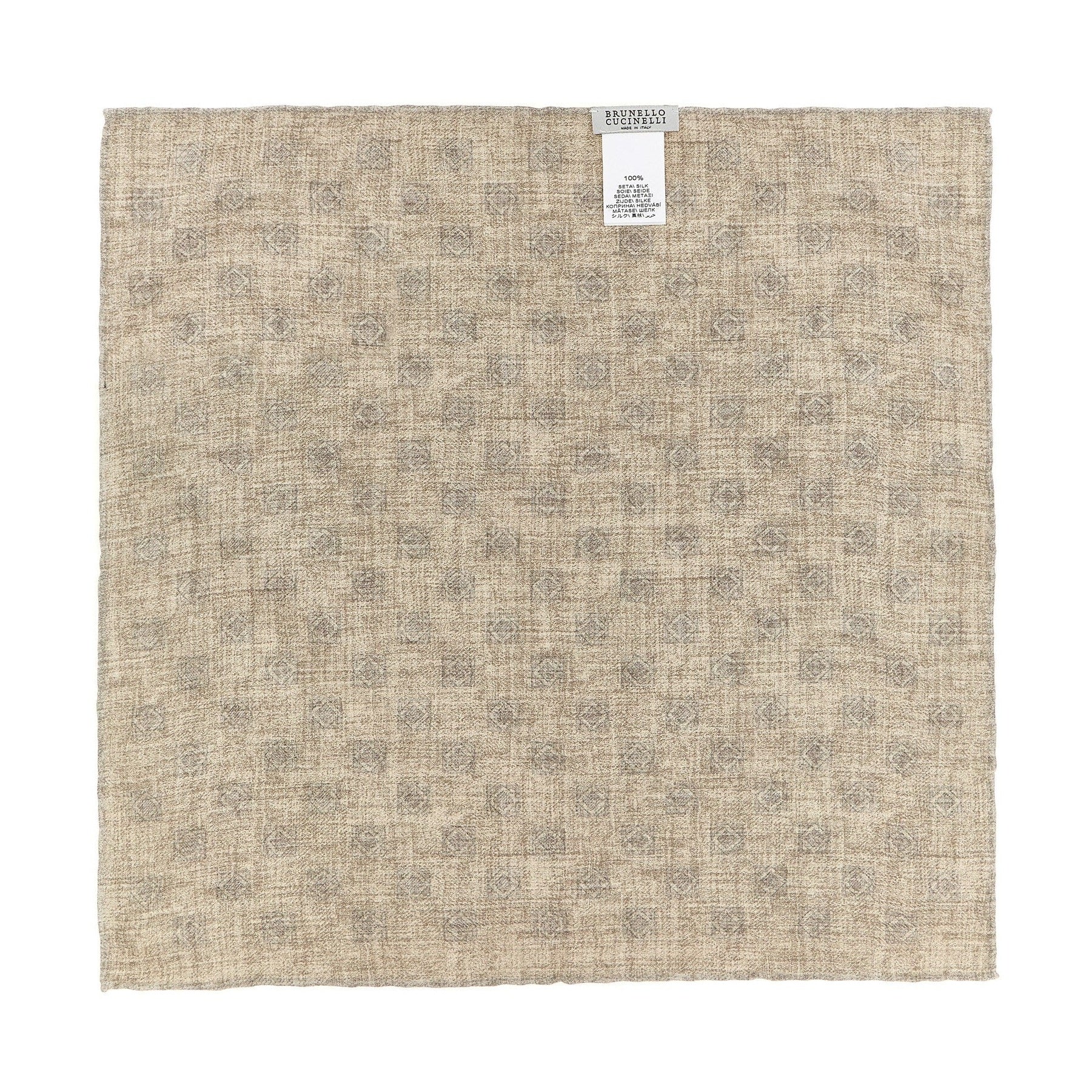 Multicolor Silk Pocket Square