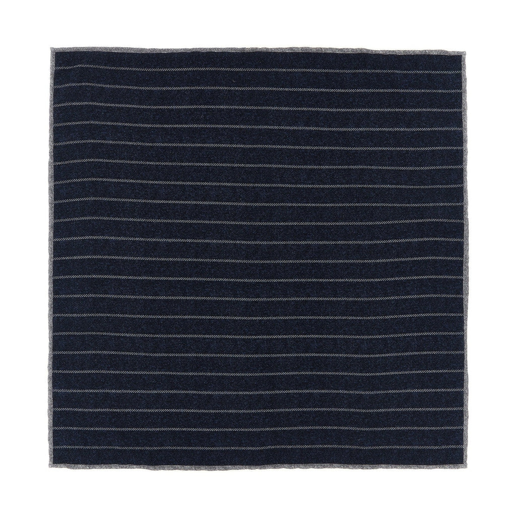 Blue Silk Pocket Square
