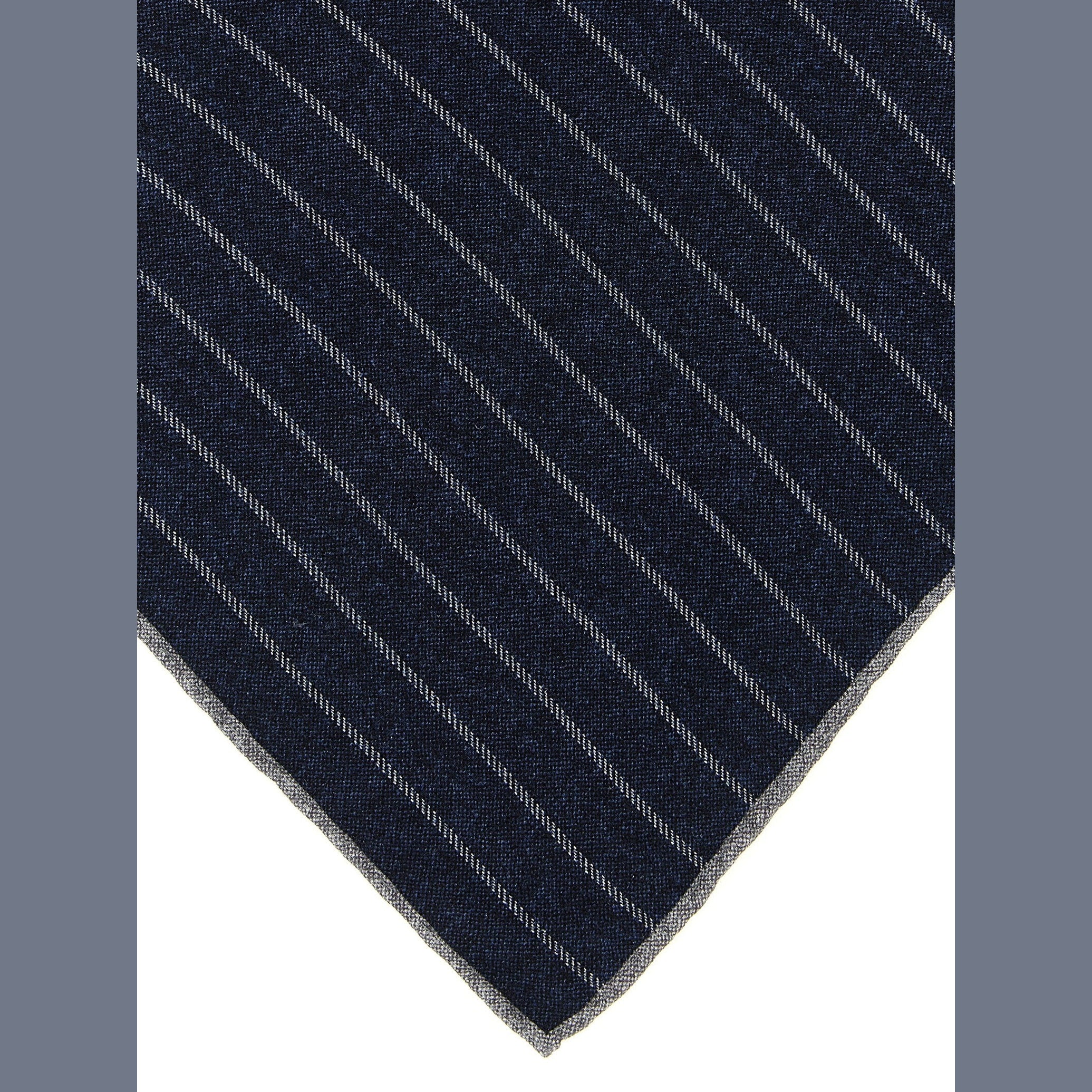 Blue Silk Pocket Square