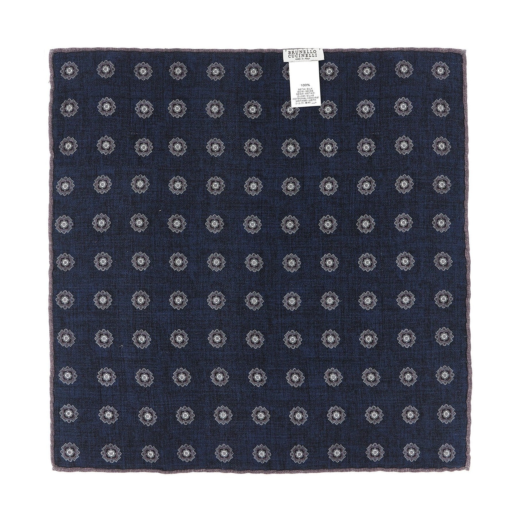 Multicolor Silk Pocket Square