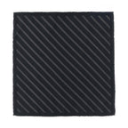 Gray Silk Pocket Square