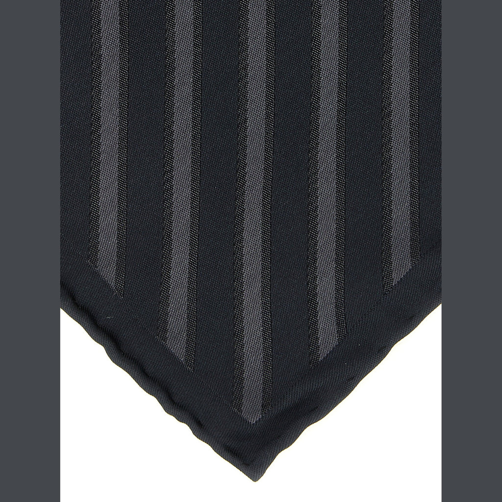 Gray Silk Pocket Square