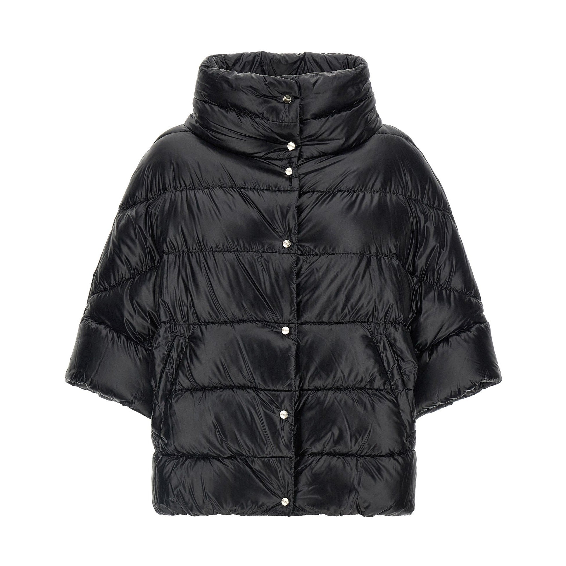Black Polyamide Coat