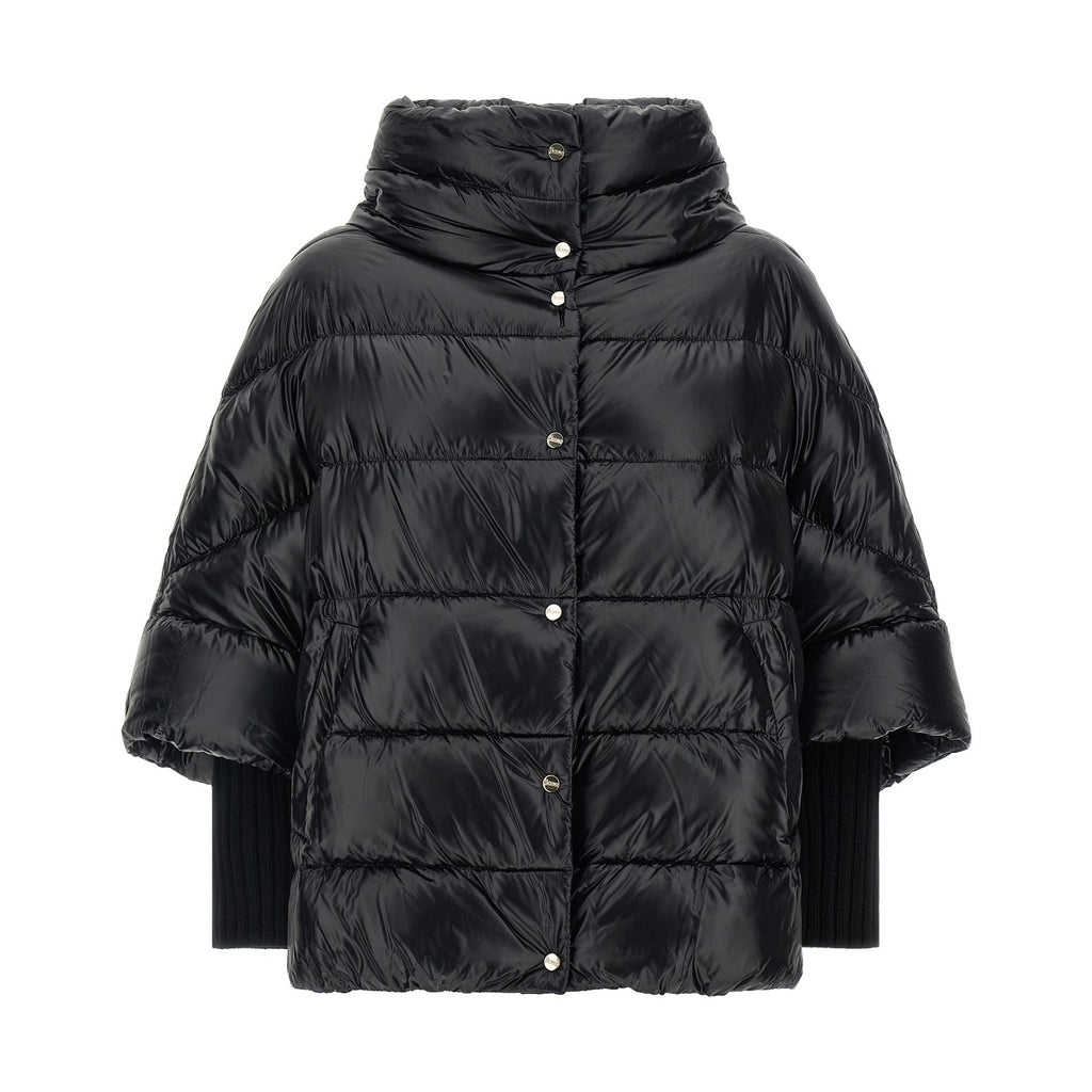 Black Polyamide Coat