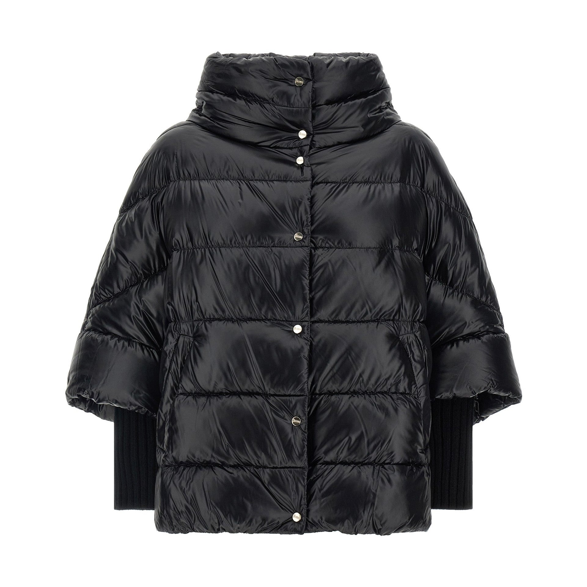 Black Polyamide Coat