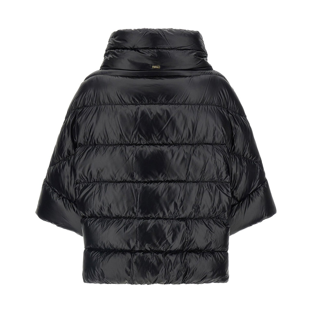 Black Polyamide Coat