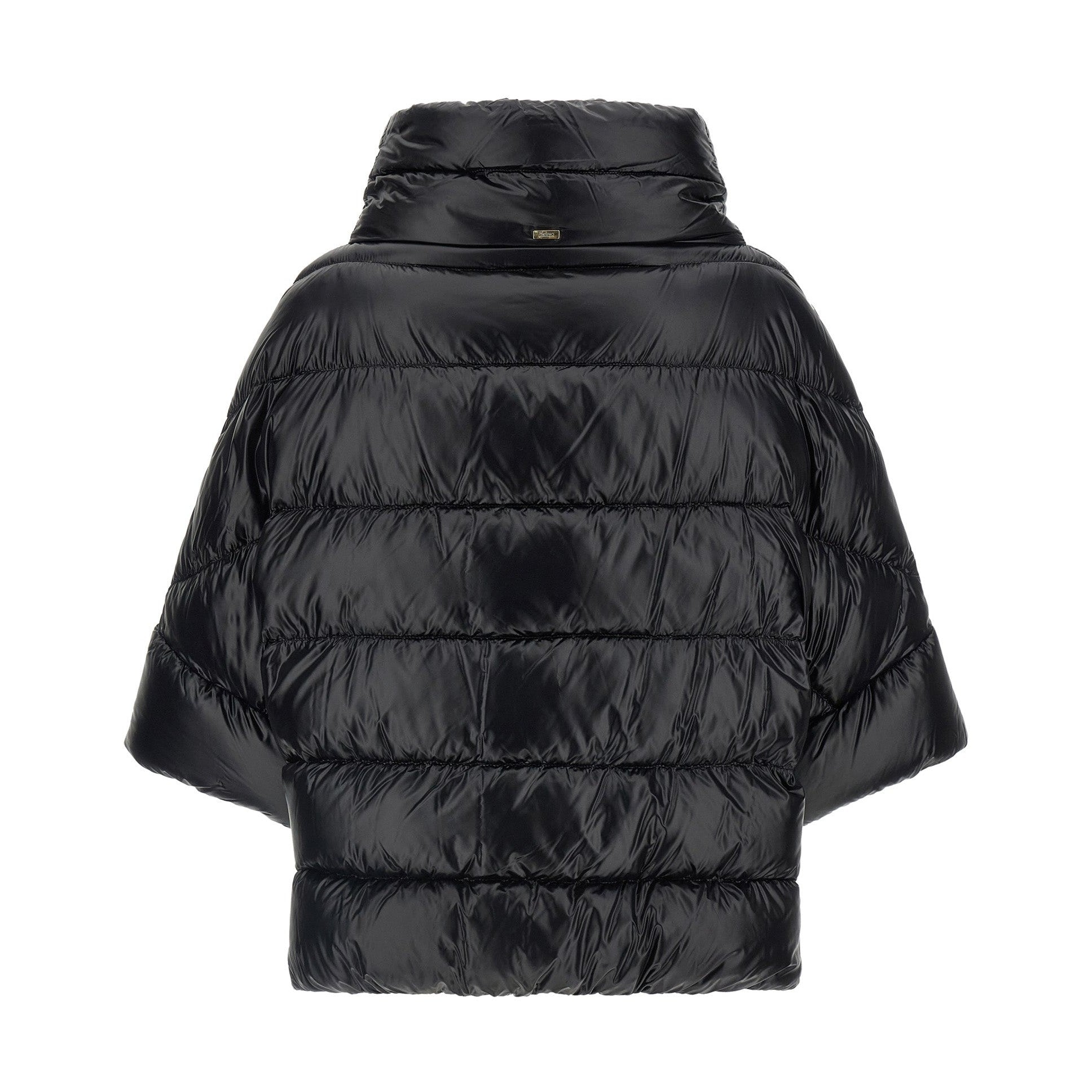Black Polyamide Coat