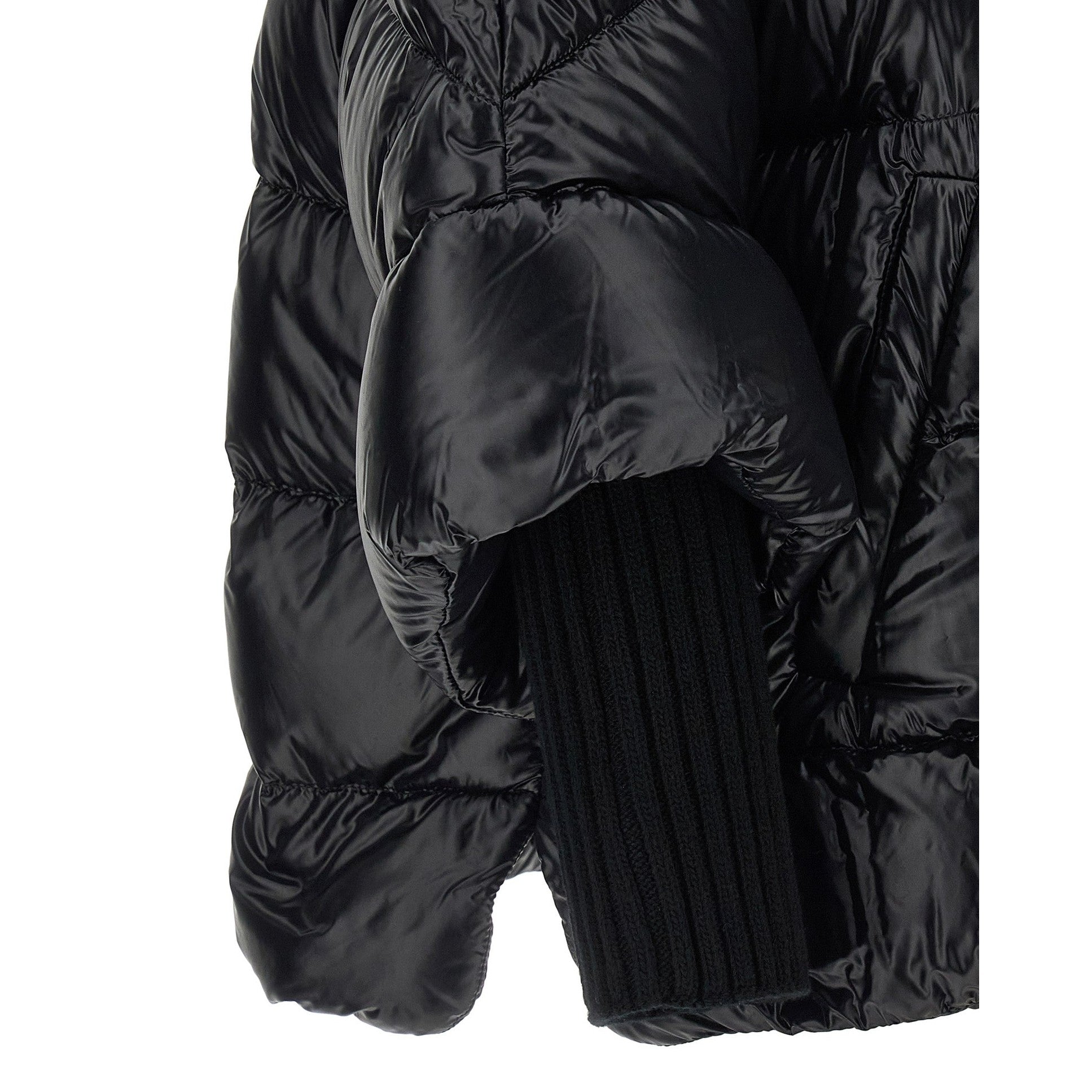Black Polyamide Coat
