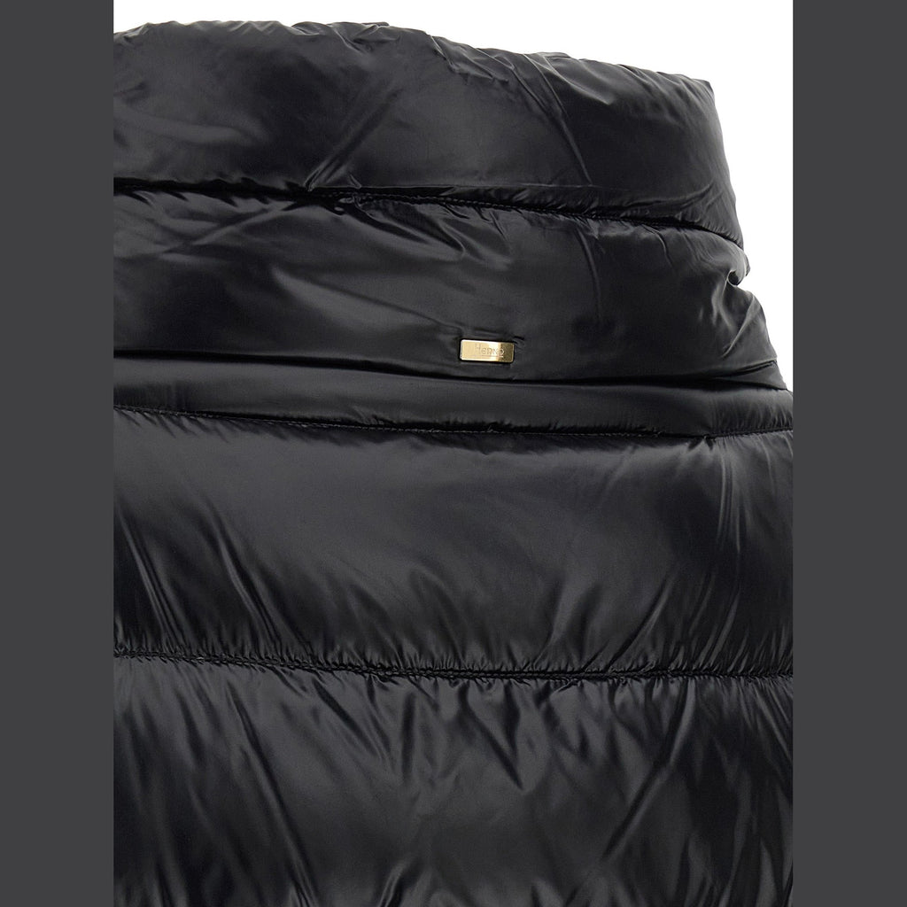 Black Polyamide Coat