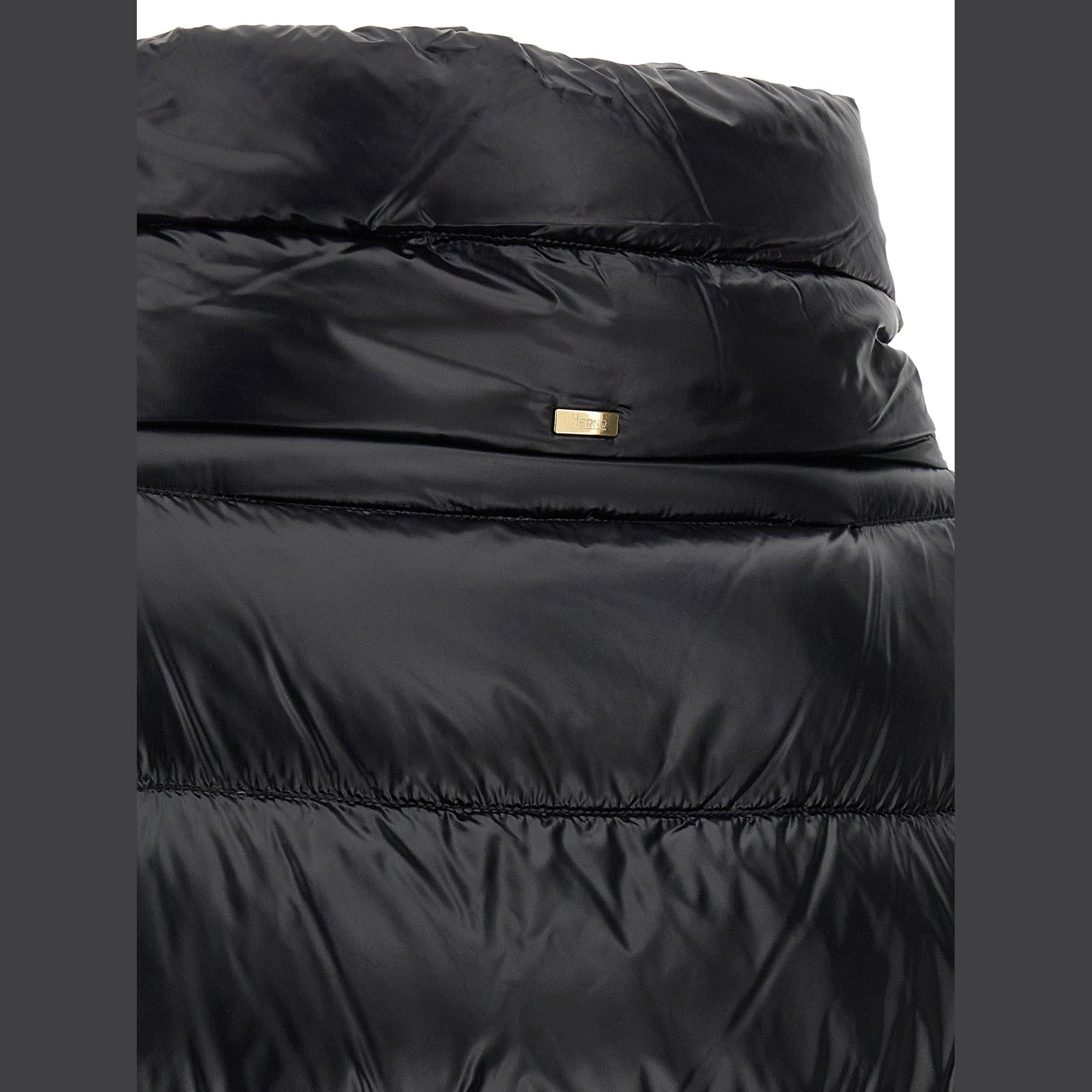 Black Polyamide Coat