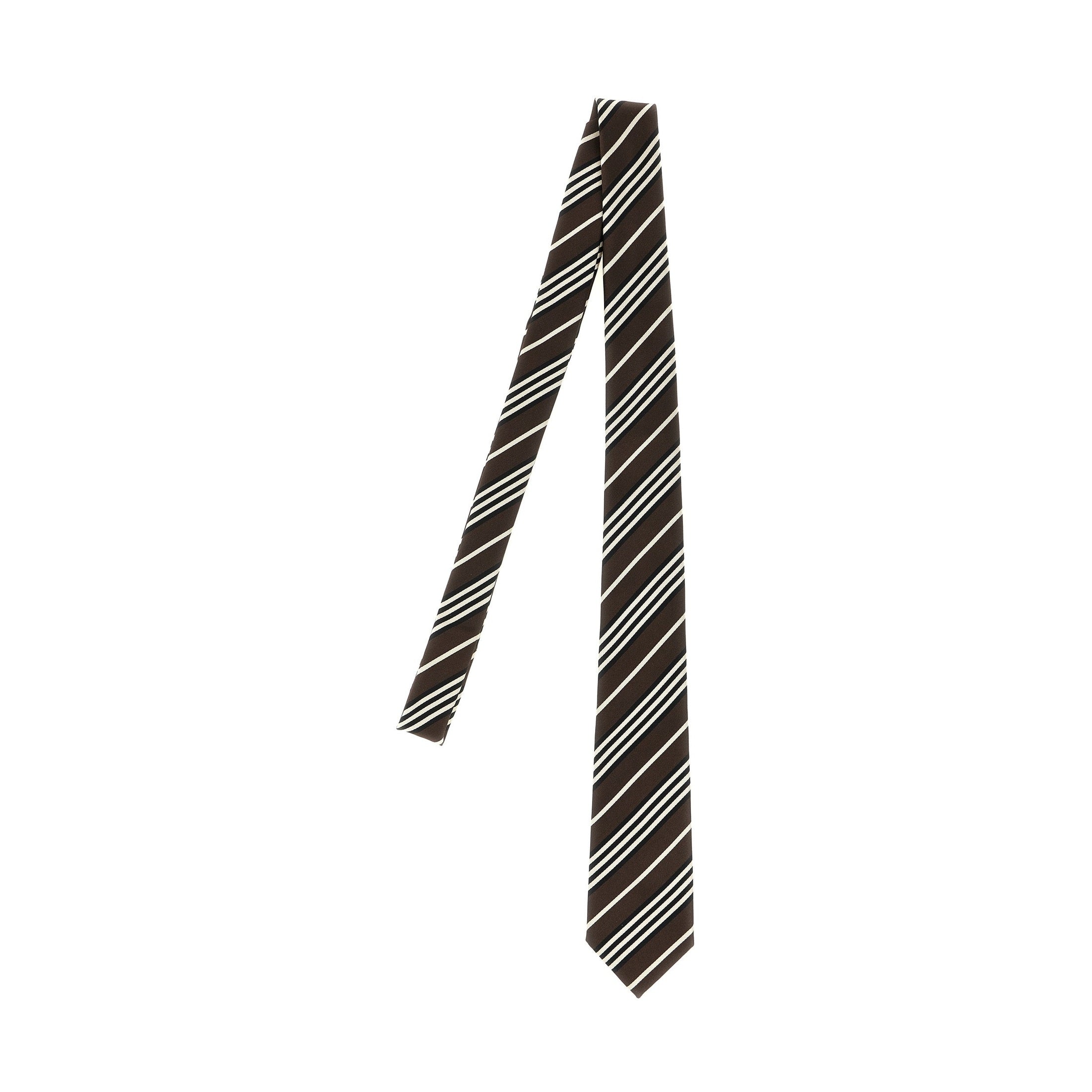 Brown Silk Tie