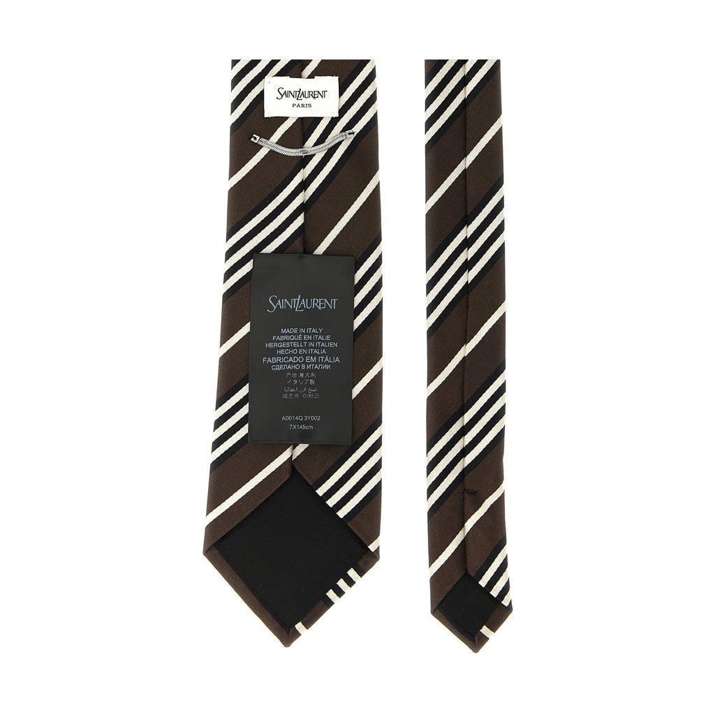 Brown Silk Tie