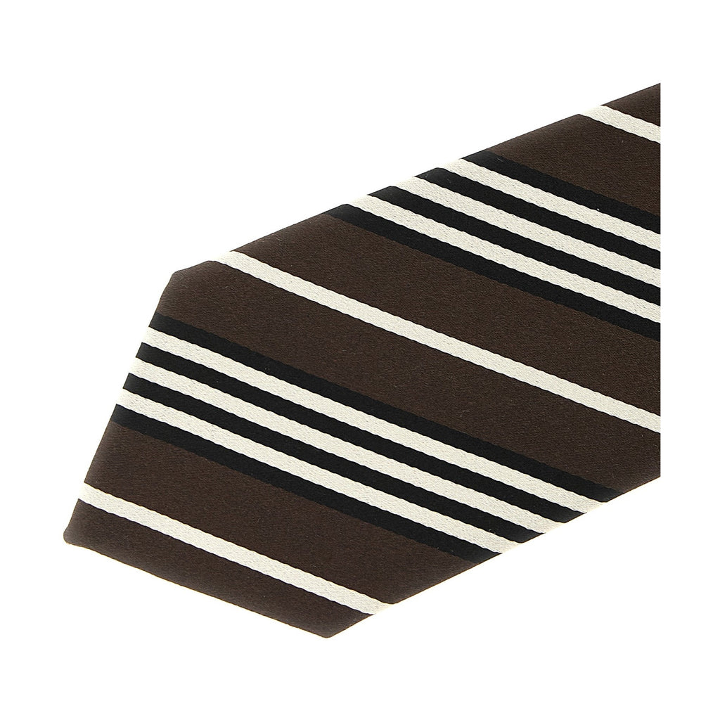 Brown Silk Tie