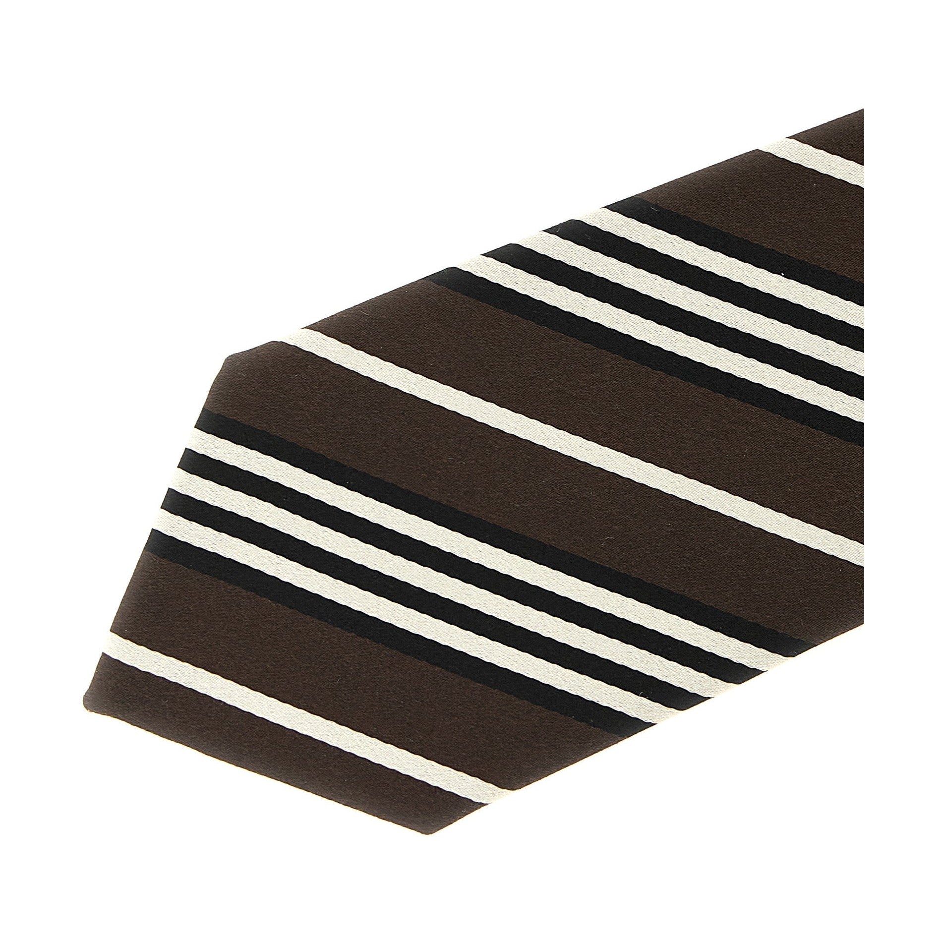 Brown Silk Tie
