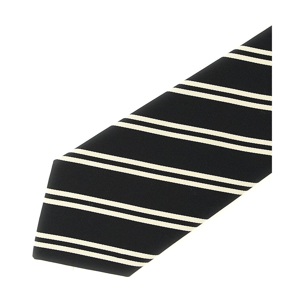 Black Silk Tie